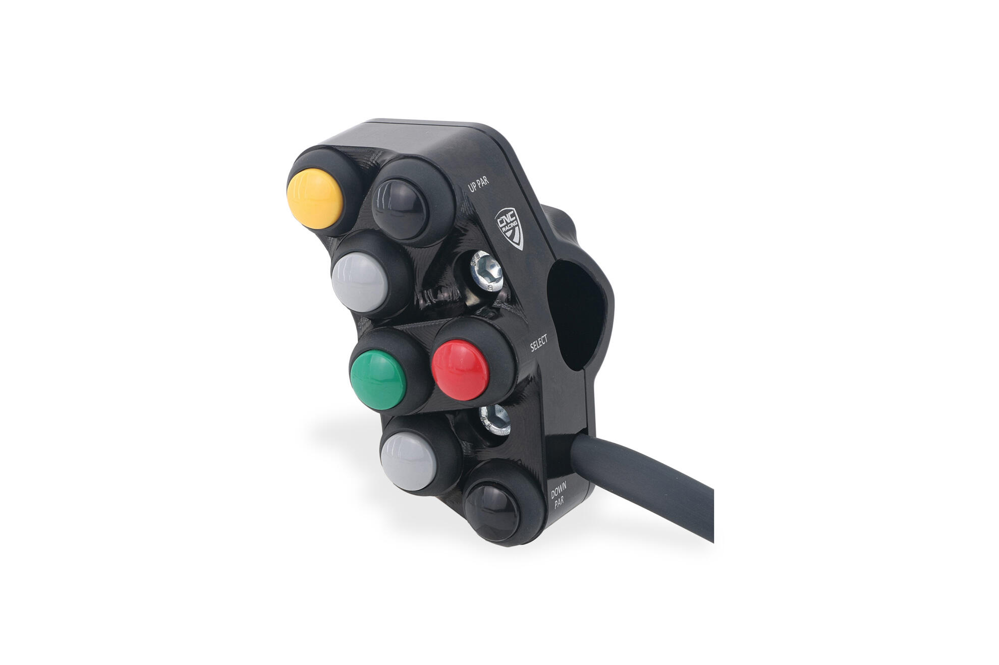 CNC Racing Left Hand Side 7+1 Buttons RACE Billet Switch for Ducati Panigale V4 (2025+) CNC Racing Left Hand Side 7+1 Buttons RACE Billet Switch for Ducati Panigale V4 (2025+)
